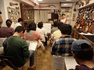 WSの様子（ウクレレマニア）