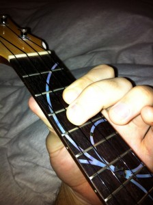 C chord on 1st line 1bar