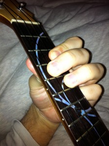 2bar  C chord + A
