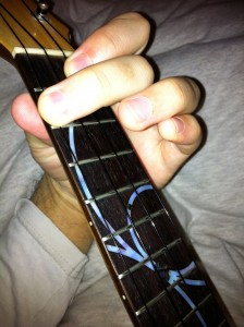 3bar F chord