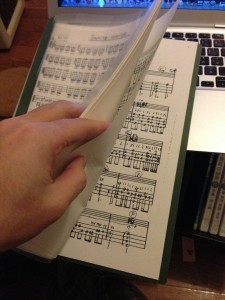 手書き譜面うつし冊子