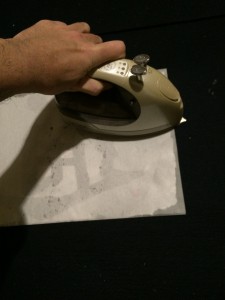 アイロンがけ（強さは中）